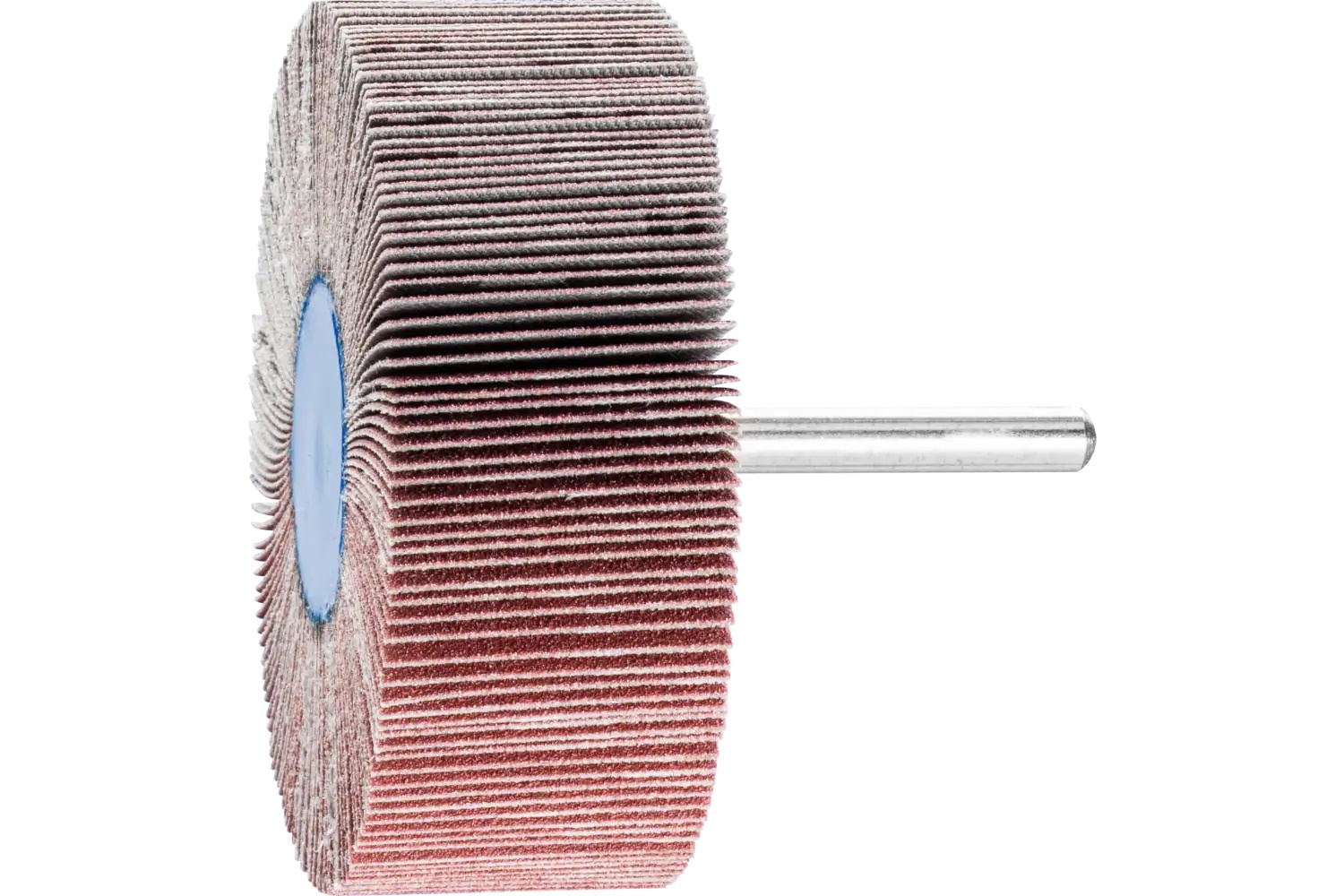 Picture of Pferd Mounted Flap Wheel, 3" X 1, 80 Grit, 1/4" Shank, Silicon Carbide